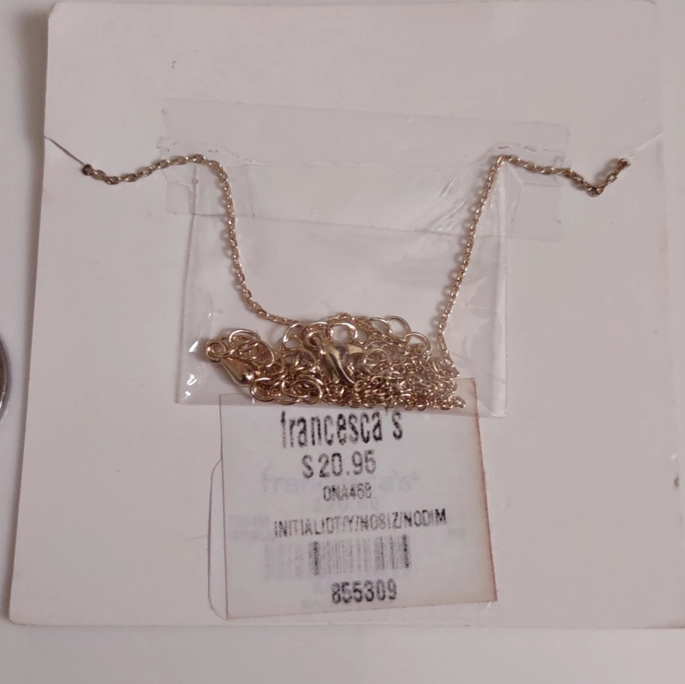Francesca Y Letter Necklace - Picture 3 of 3